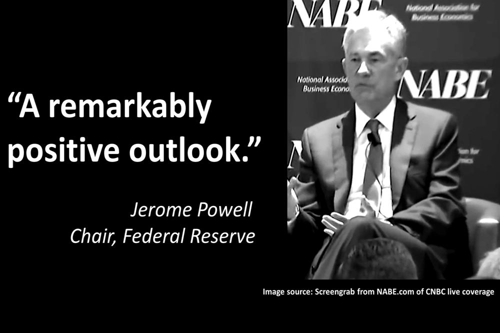 Fed Chair: "We Remain In Extraordinary Times."